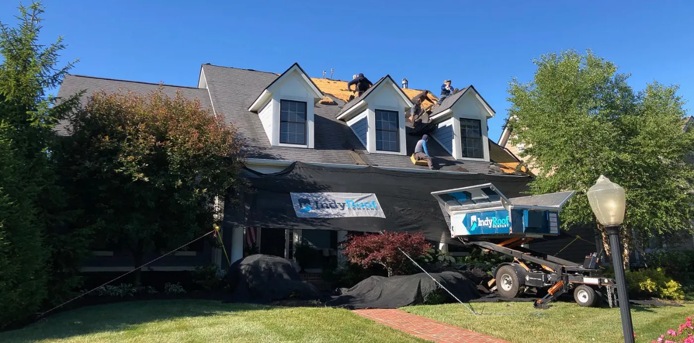 Membrane repair completed in Maple Knoll